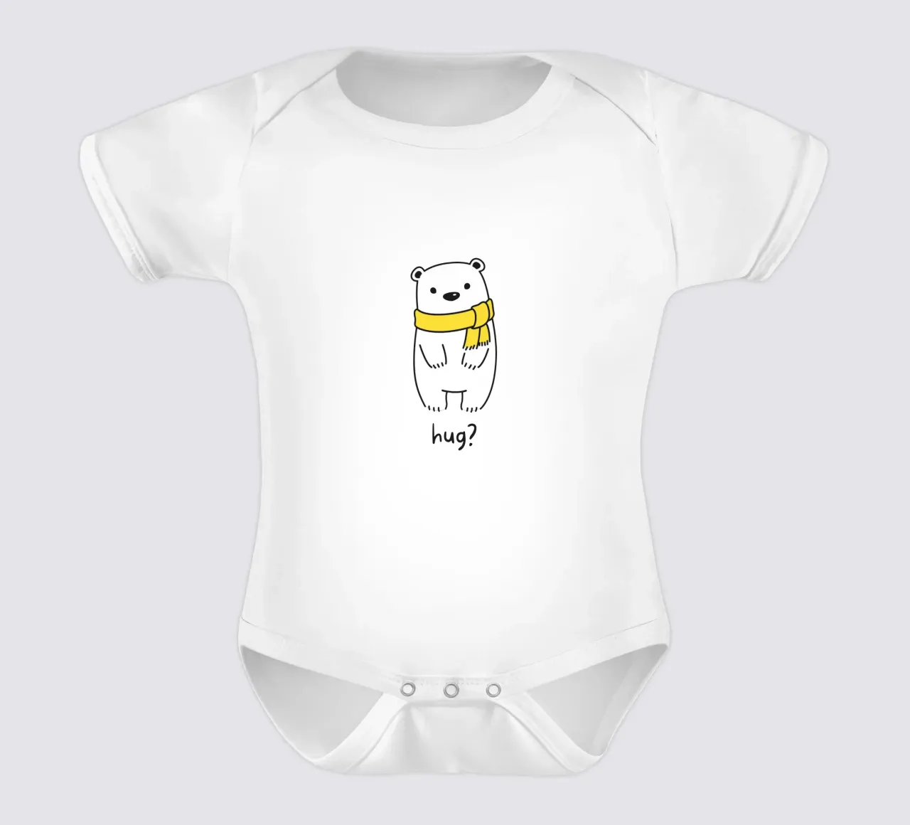 Umarmung Kurzarm Babybody von khoailang