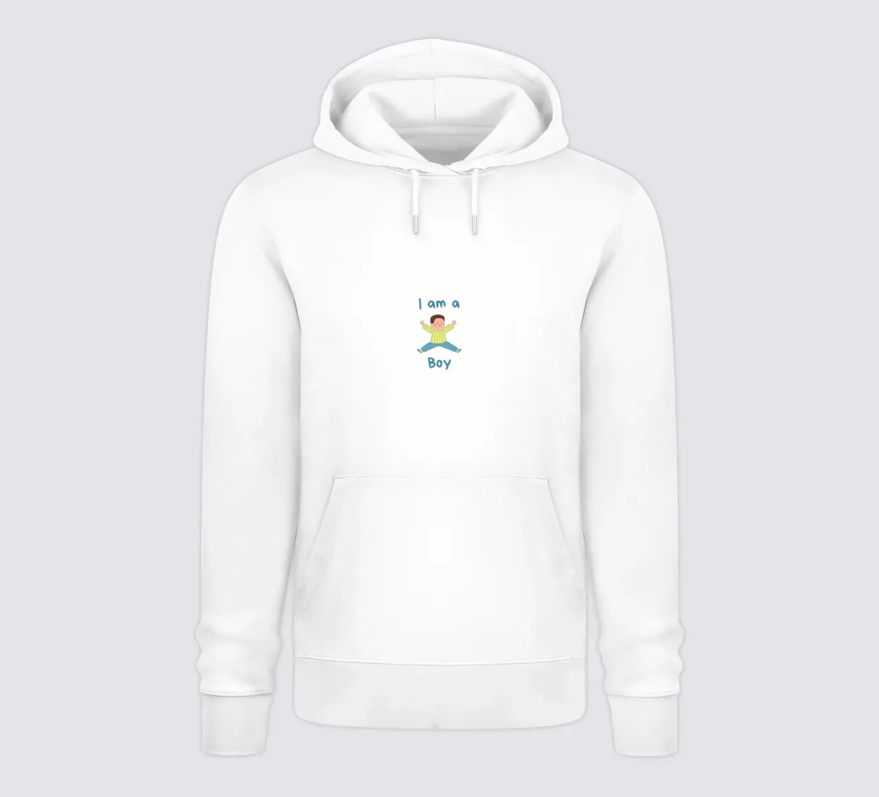 Sono un ragazzo felpa con cappuccio da khoailang