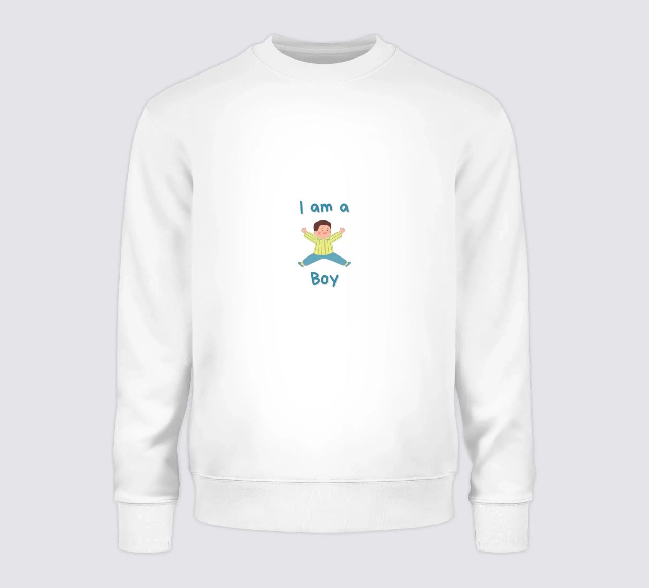 soy un niño sudadera de khoailang