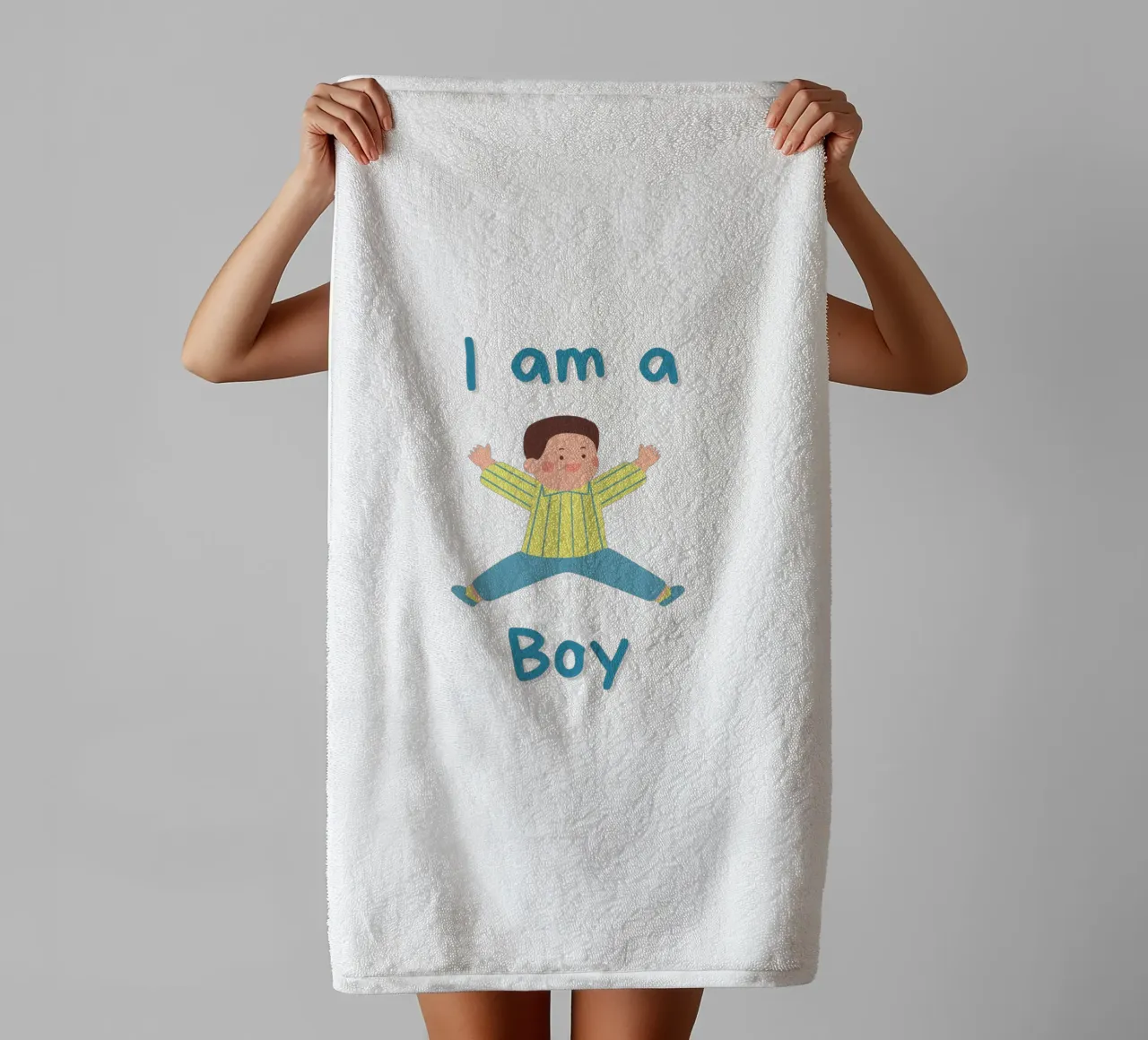 Sono un ragazzo asciugamano da bagno da khoailang