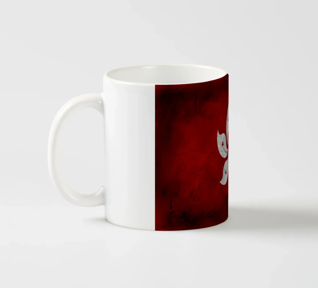 Bandiera vintage di Hong Kong tazza in ceramica da Joshua A Holmes