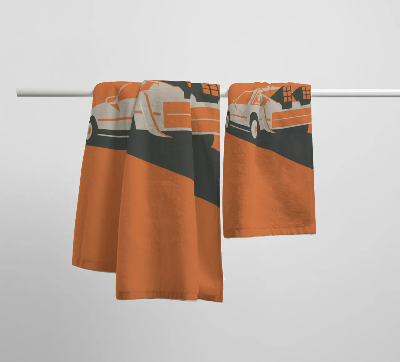 Back to the Future asciugamano da bagno da Bruno Morphet