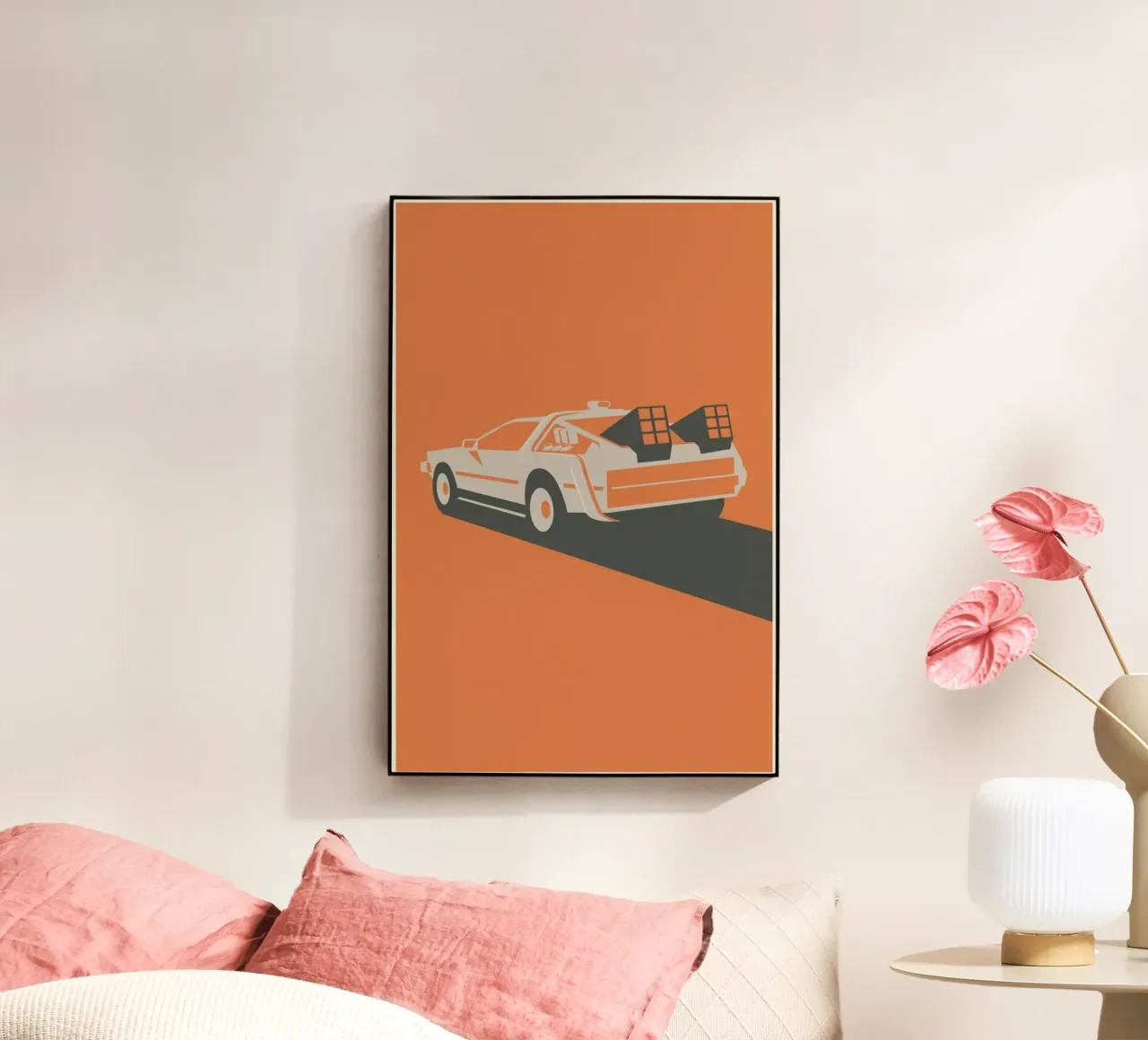 Back to the Future plexiglass da Bruno Morphet