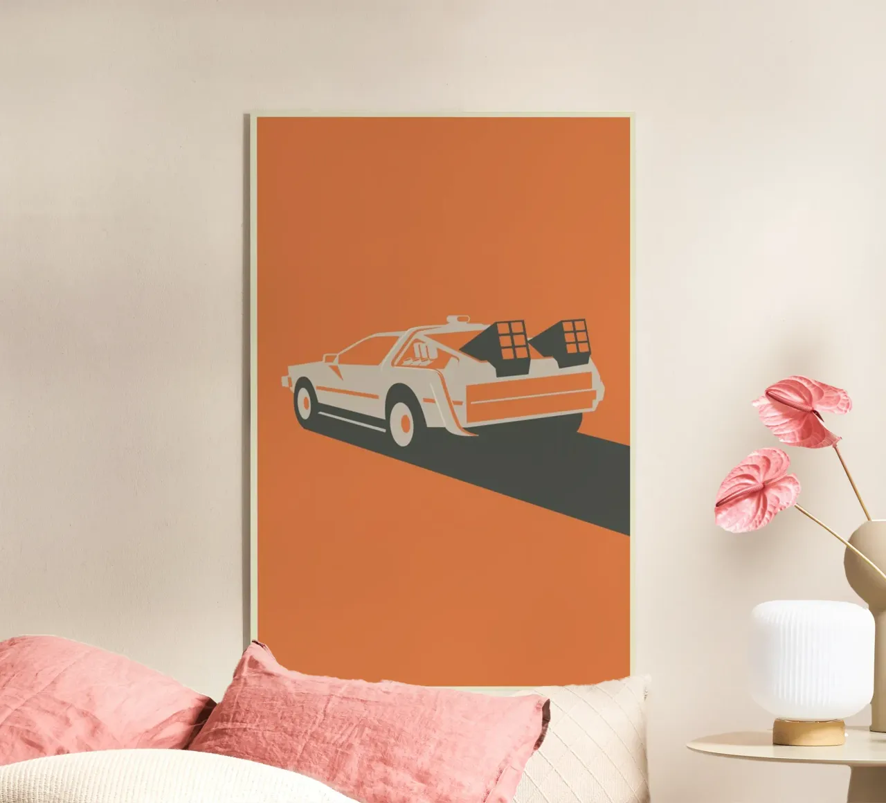 Back to the Future plexiglass da Bruno Morphet