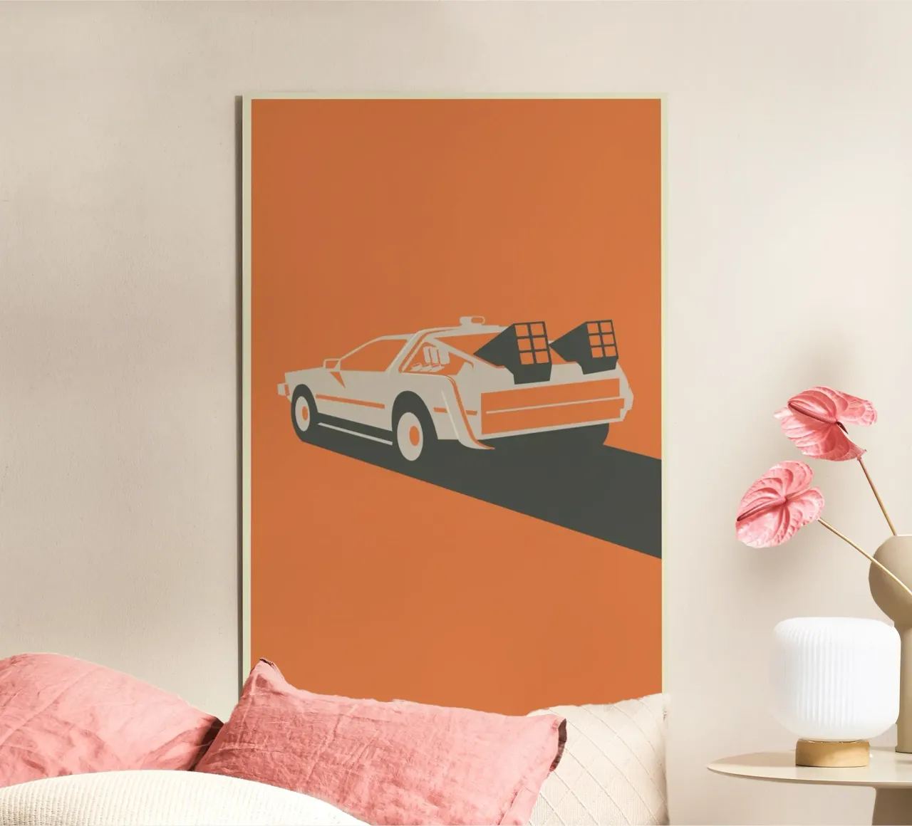 Back to the Future alluminio dibond da Bruno Morphet