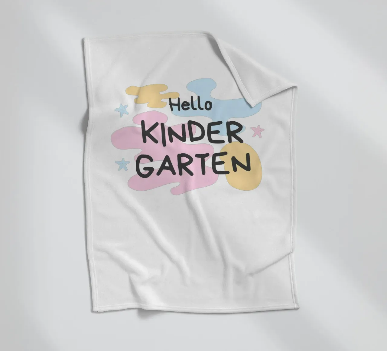 Ciao giardino dei bambini coperta in pile da khoailang