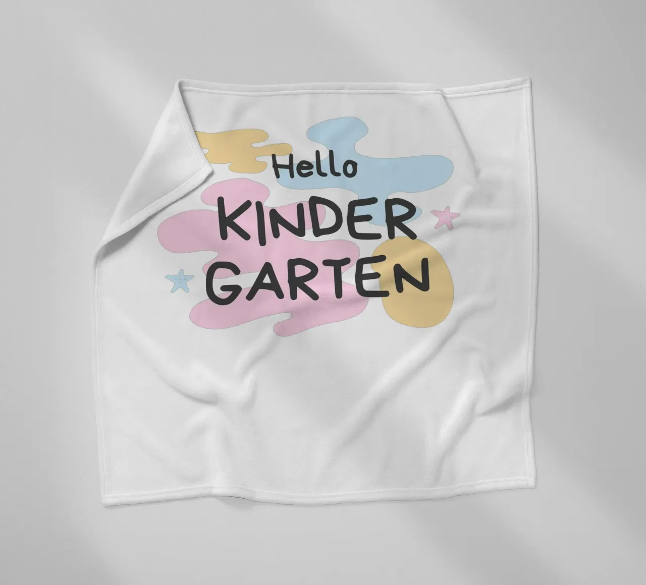 Ciao giardino dei bambini coperta in pile da khoailang