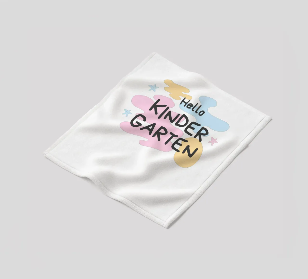 Ciao giardino dei bambini coperta in pile da khoailang