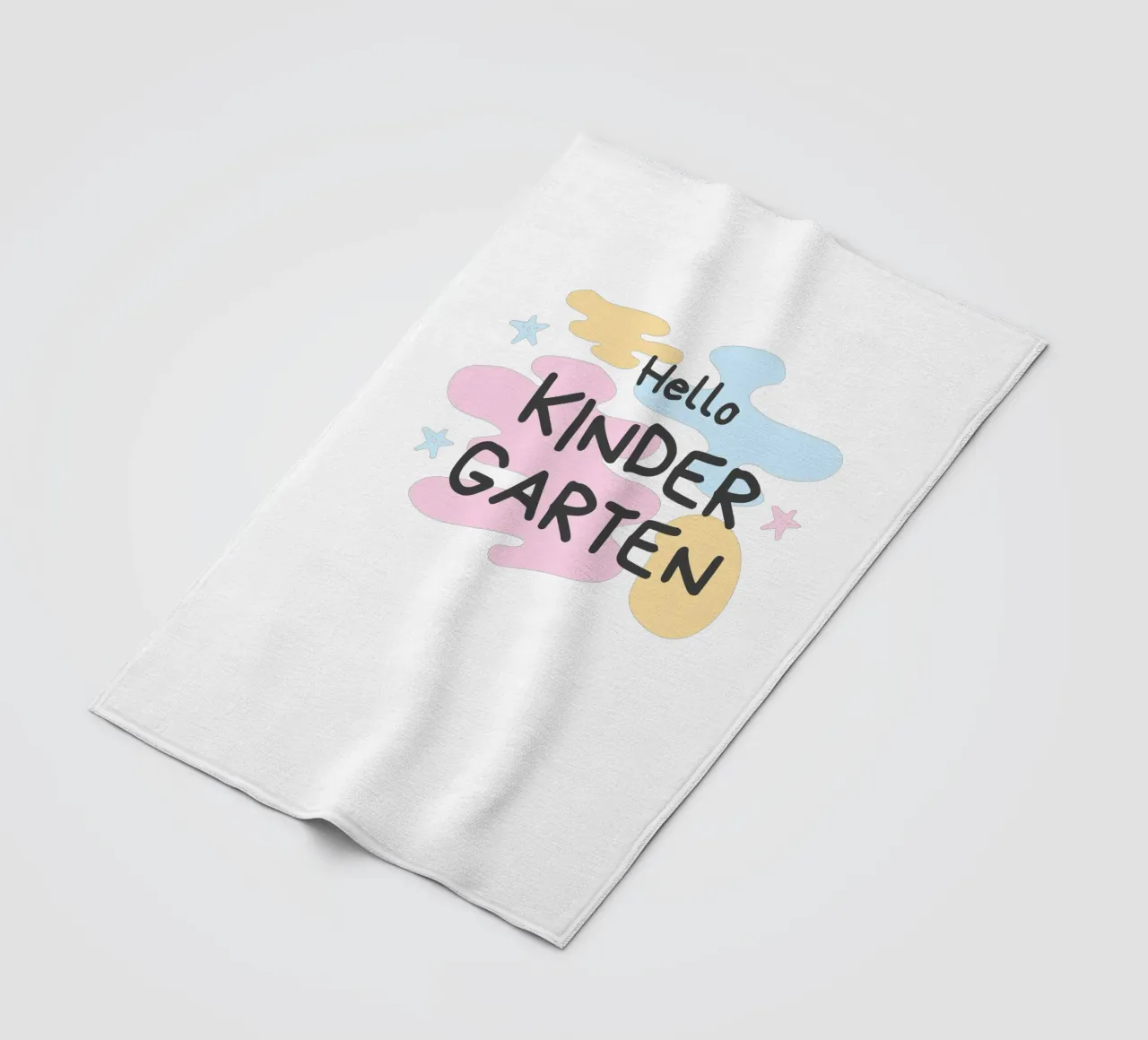 Ciao giardino dei bambini coperta in pile da khoailang