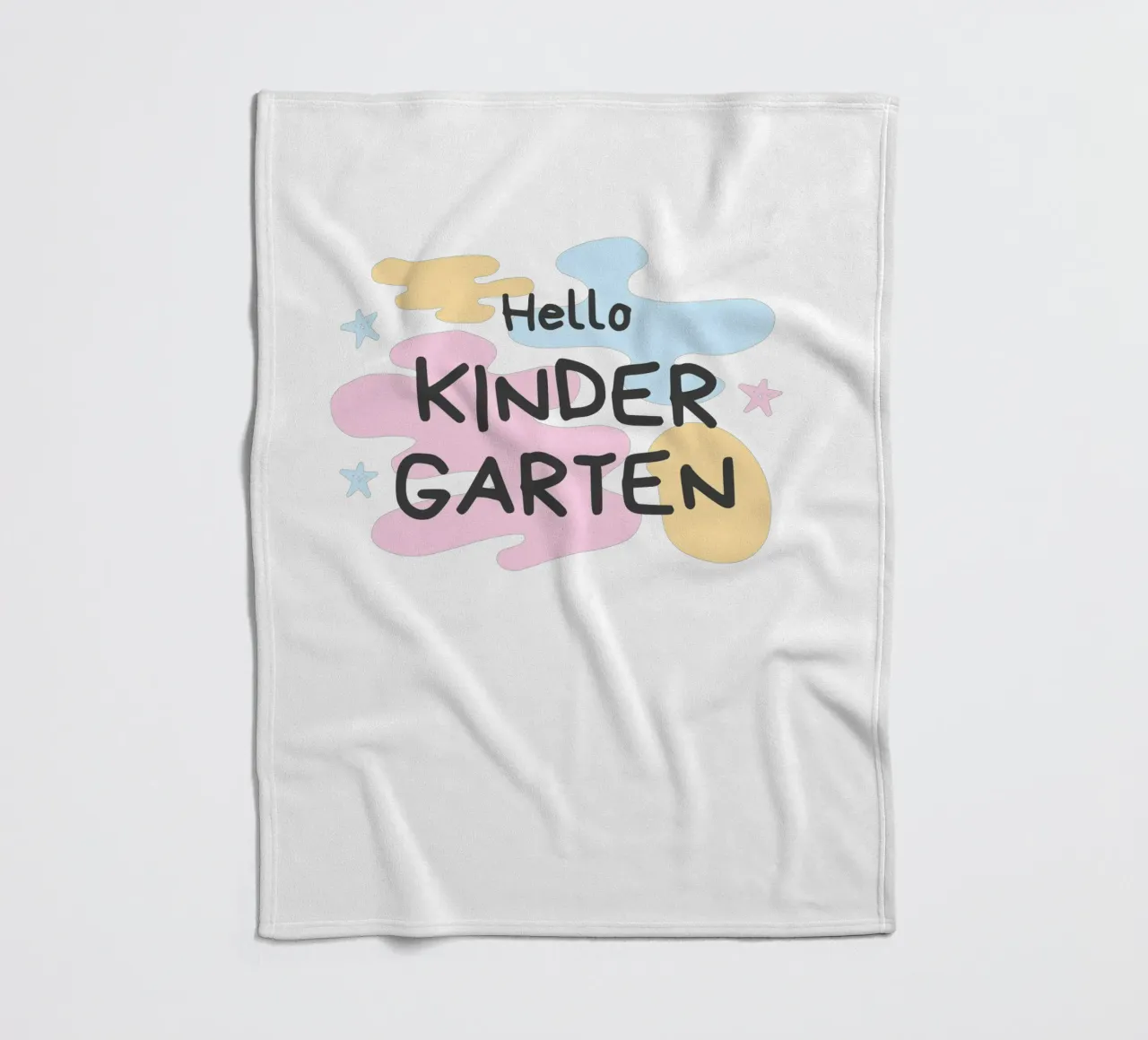 Ciao giardino dei bambini coperta in pile da khoailang