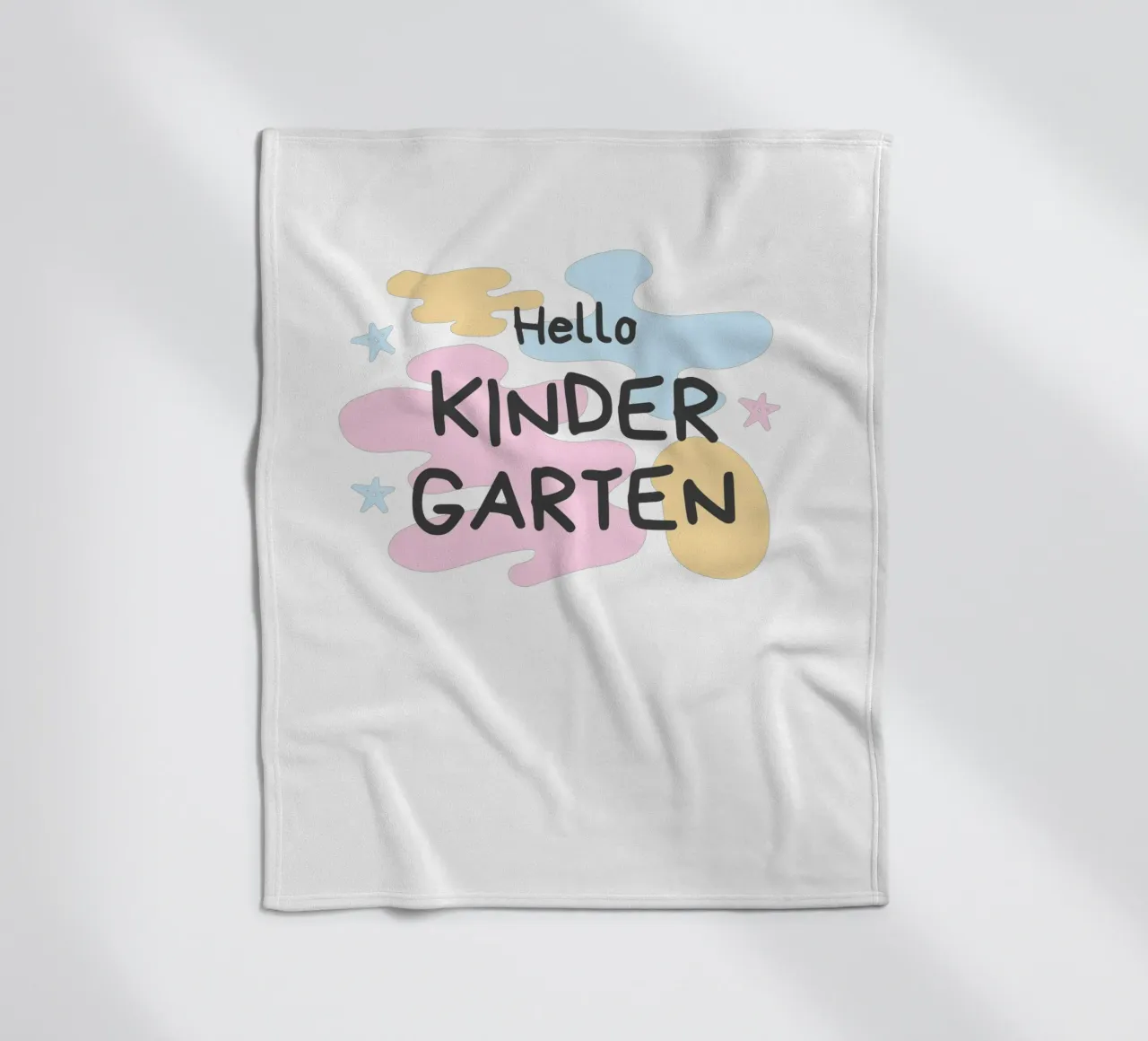 Ciao giardino dei bambini coperta in pile da khoailang