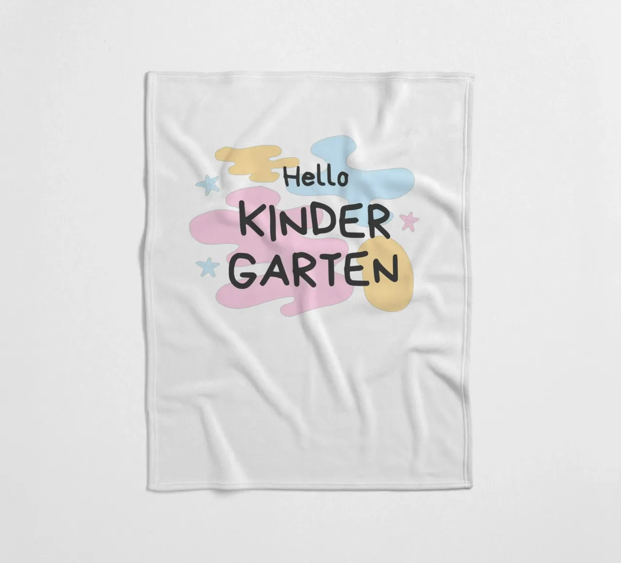 Ciao giardino dei bambini coperta in pile da khoailang