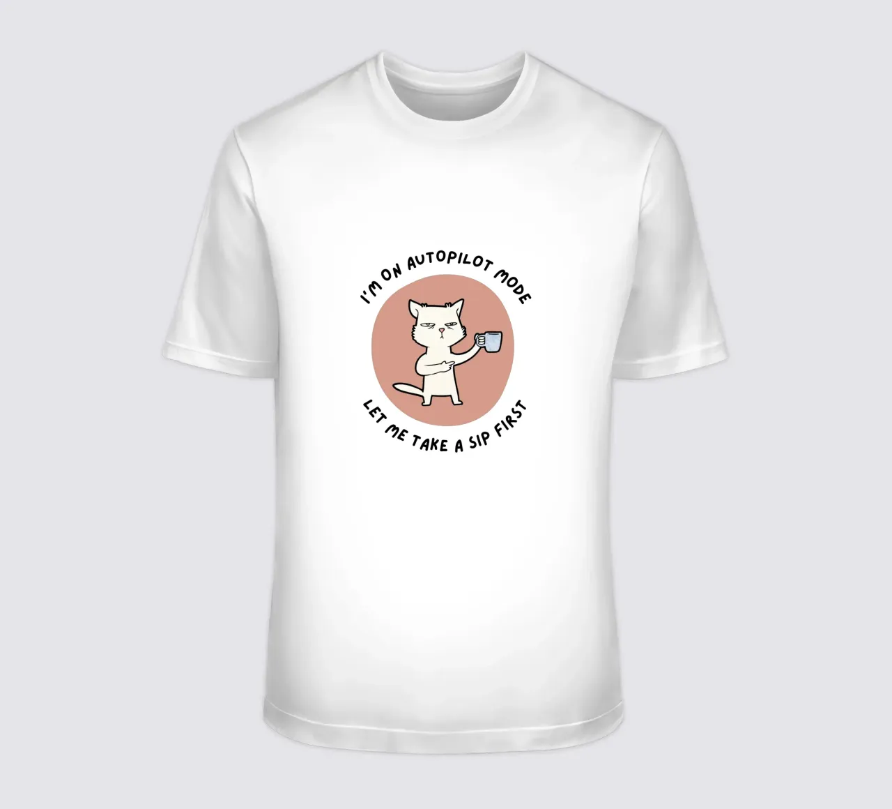 Sono in modalità pilota automatico t-shirt da khoailang