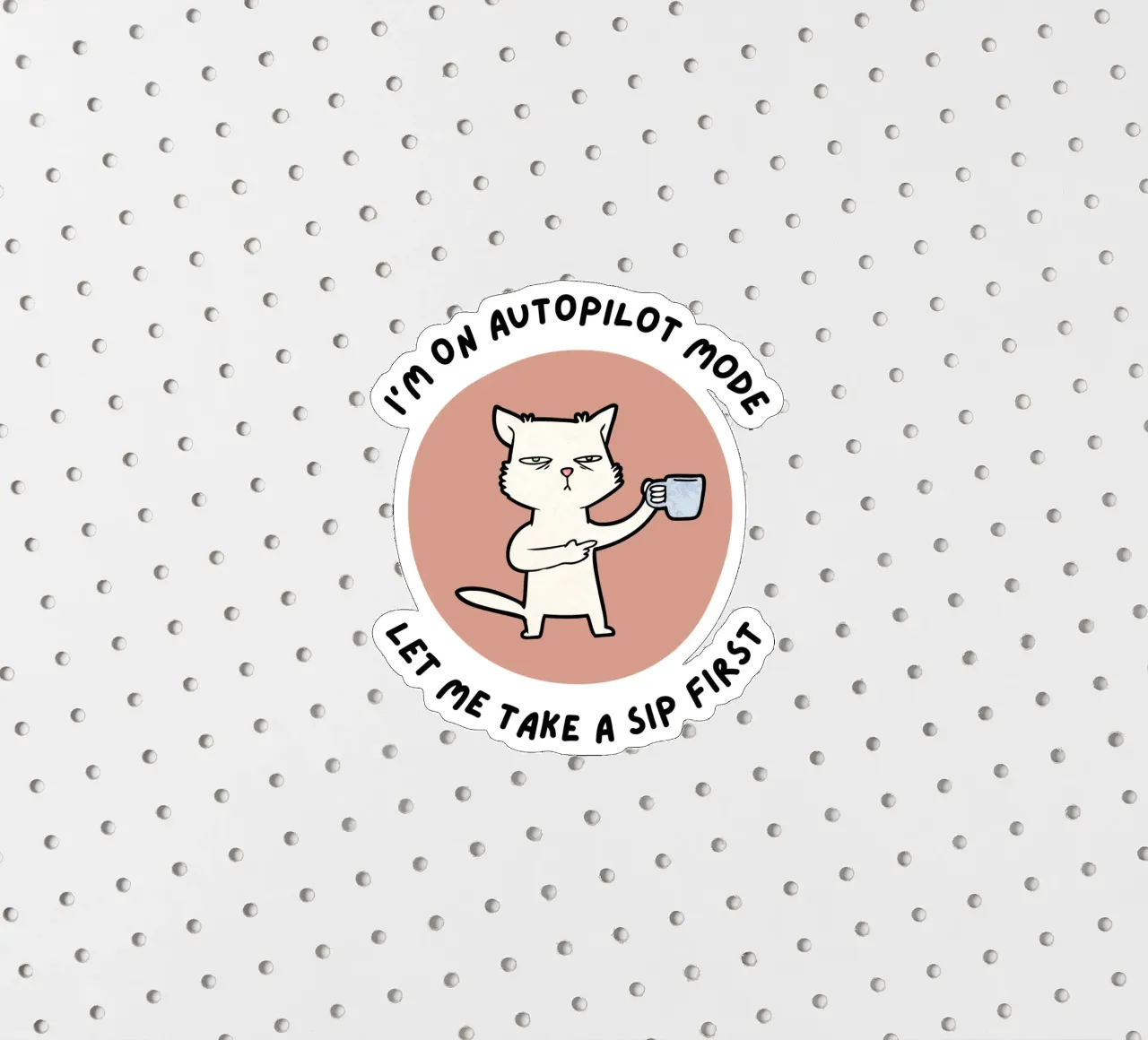 Ich bin im Autopilot-Modus Sticker von khoailang