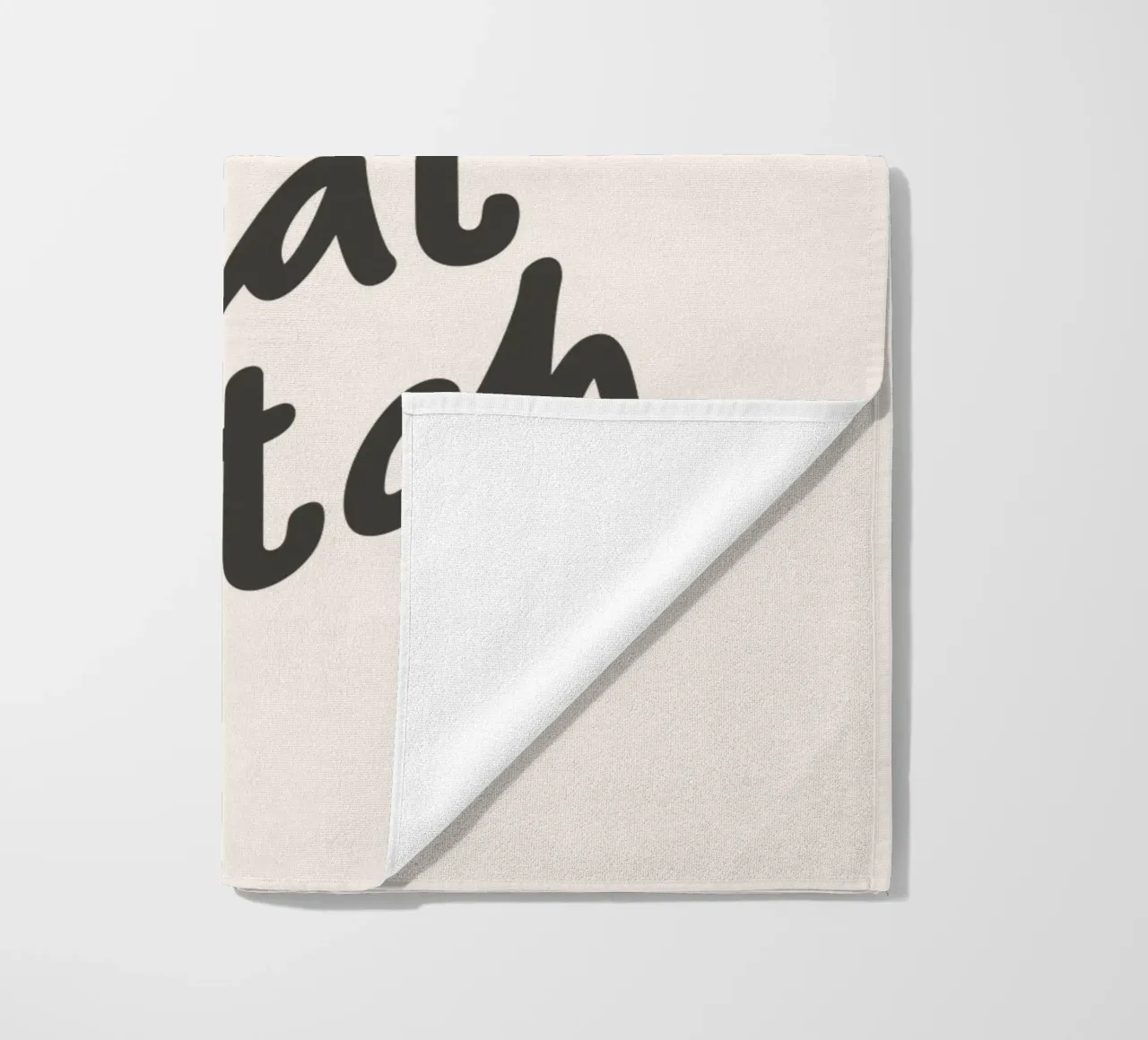 You're Doing Great Bitch Sassy Sarcastic Typography Design telo mare da THE MOTIVATED TYPE