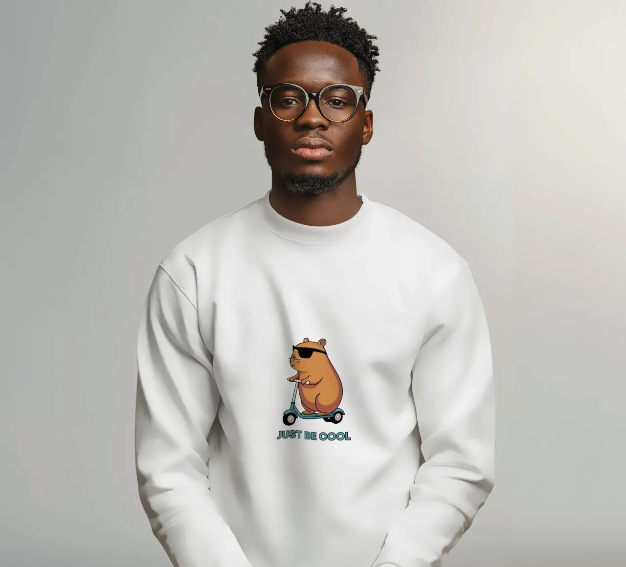 einfach cool bleiben Sweatshirt von khoailang