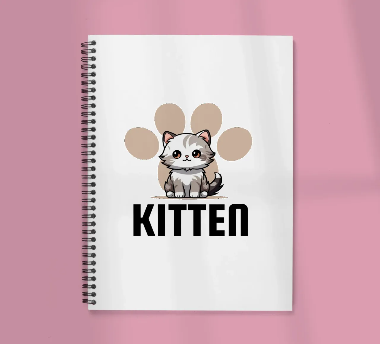 kittens spiral notebook by khoailang