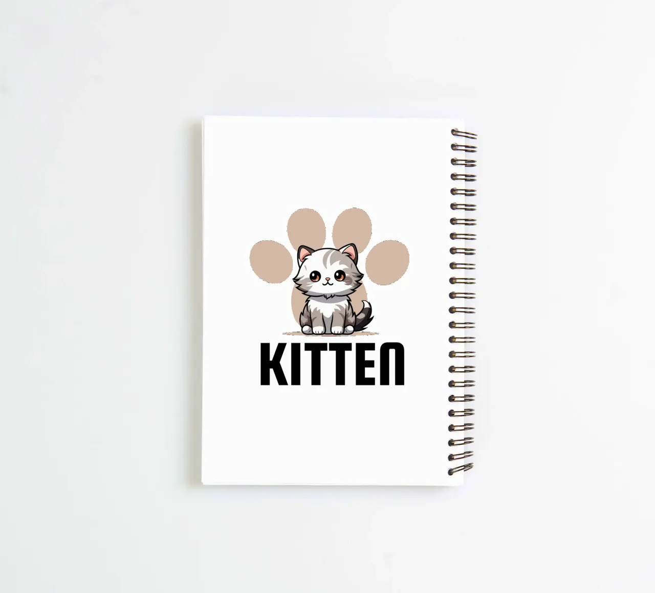 kittens spiral notebook by khoailang