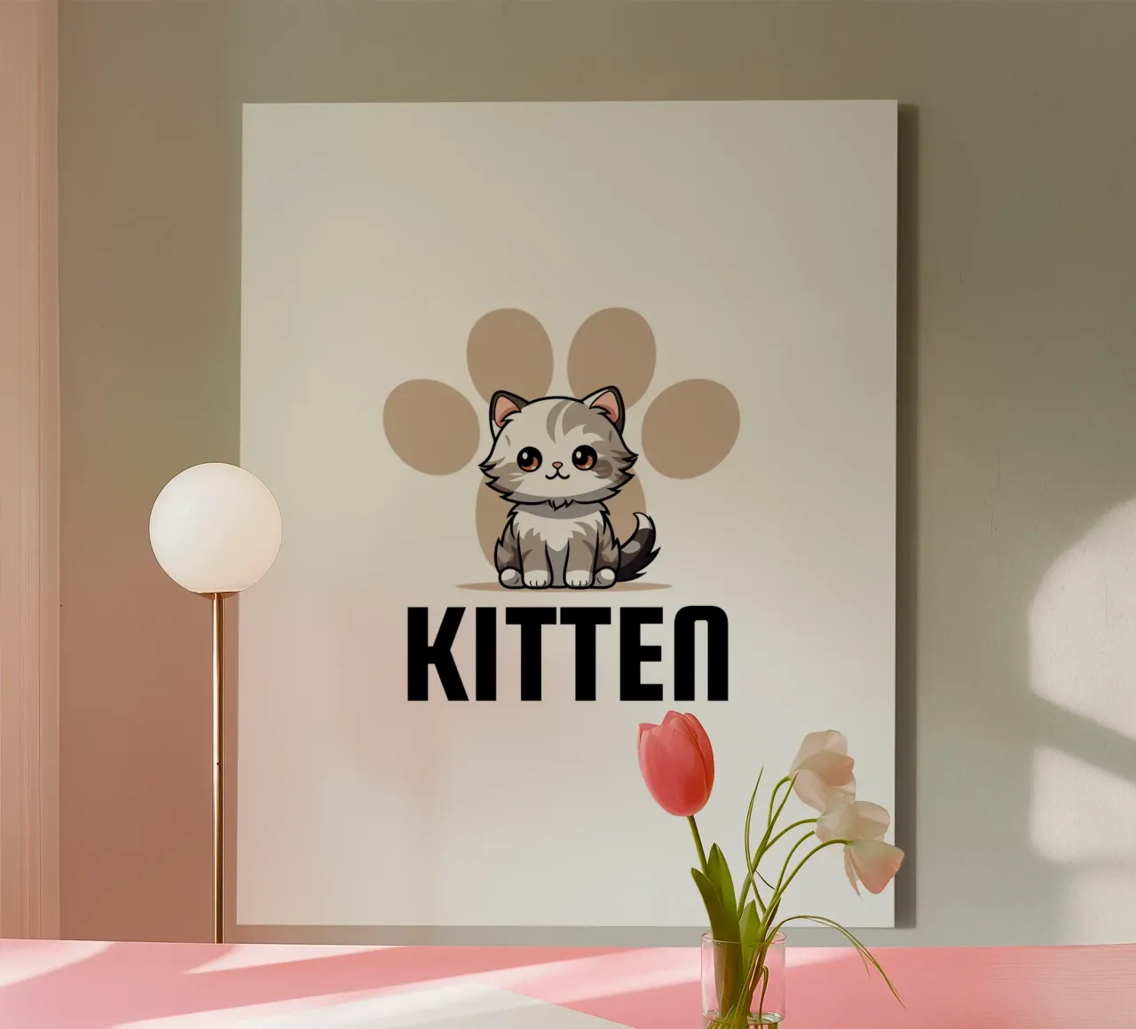 kittens canvas by khoailang