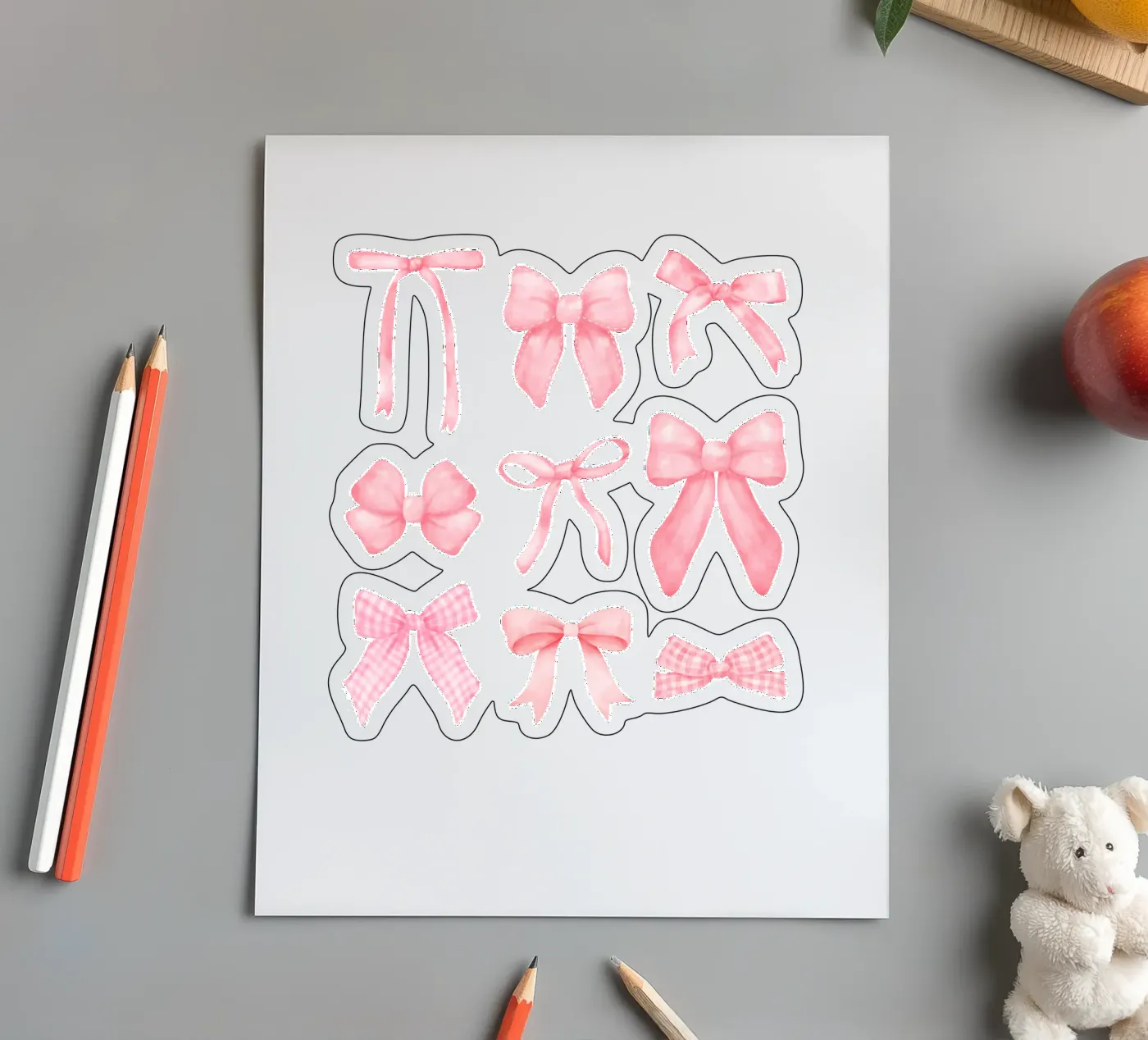label sticker sheet by khoailang