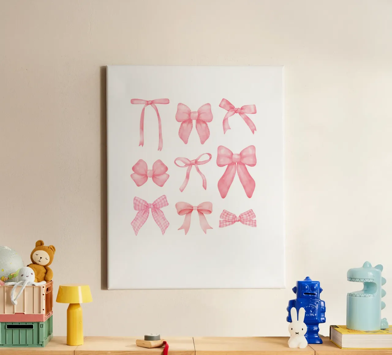label canvas met Baklijst van khoailang