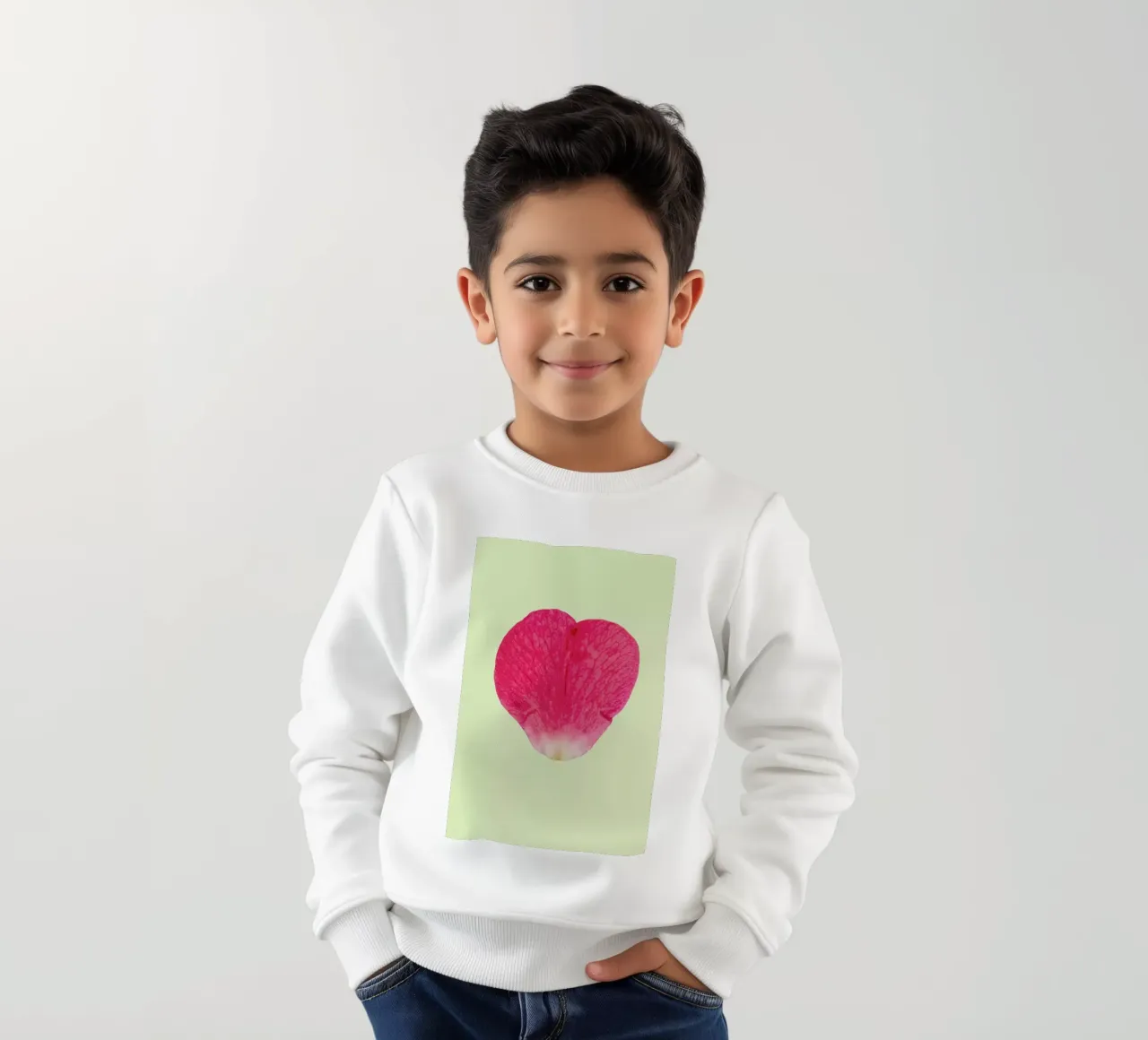 Heart XI felpa bambino da Curious Collections by Marielle Leenders