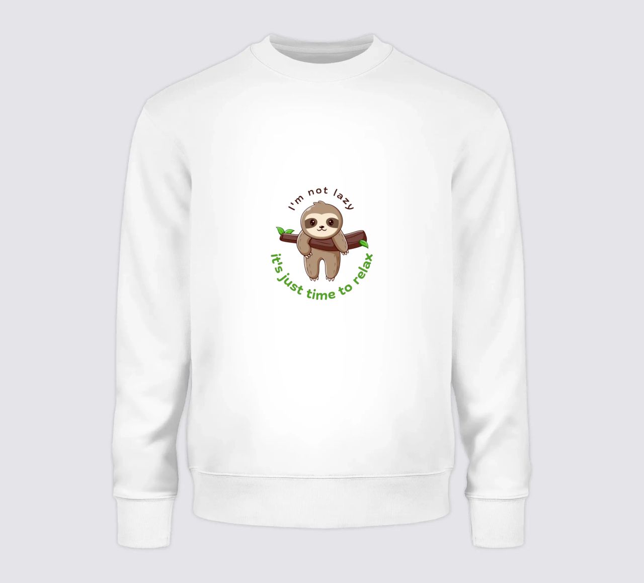 Ich bin nicht faul Sweatshirt von khoailang