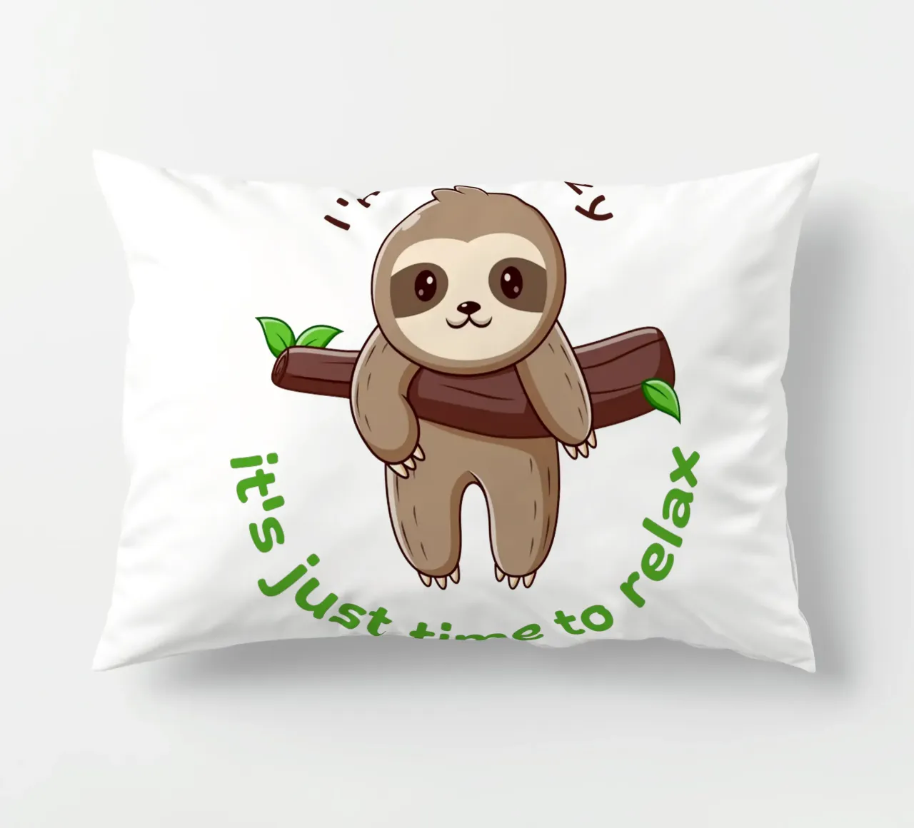Im not lazy decorative cushion by khoailang