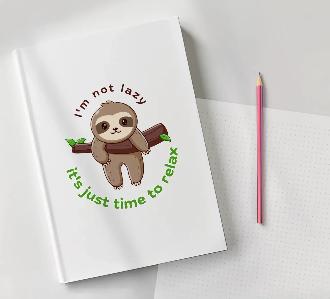 Ich bin nicht faul Notizbuch von khoailang