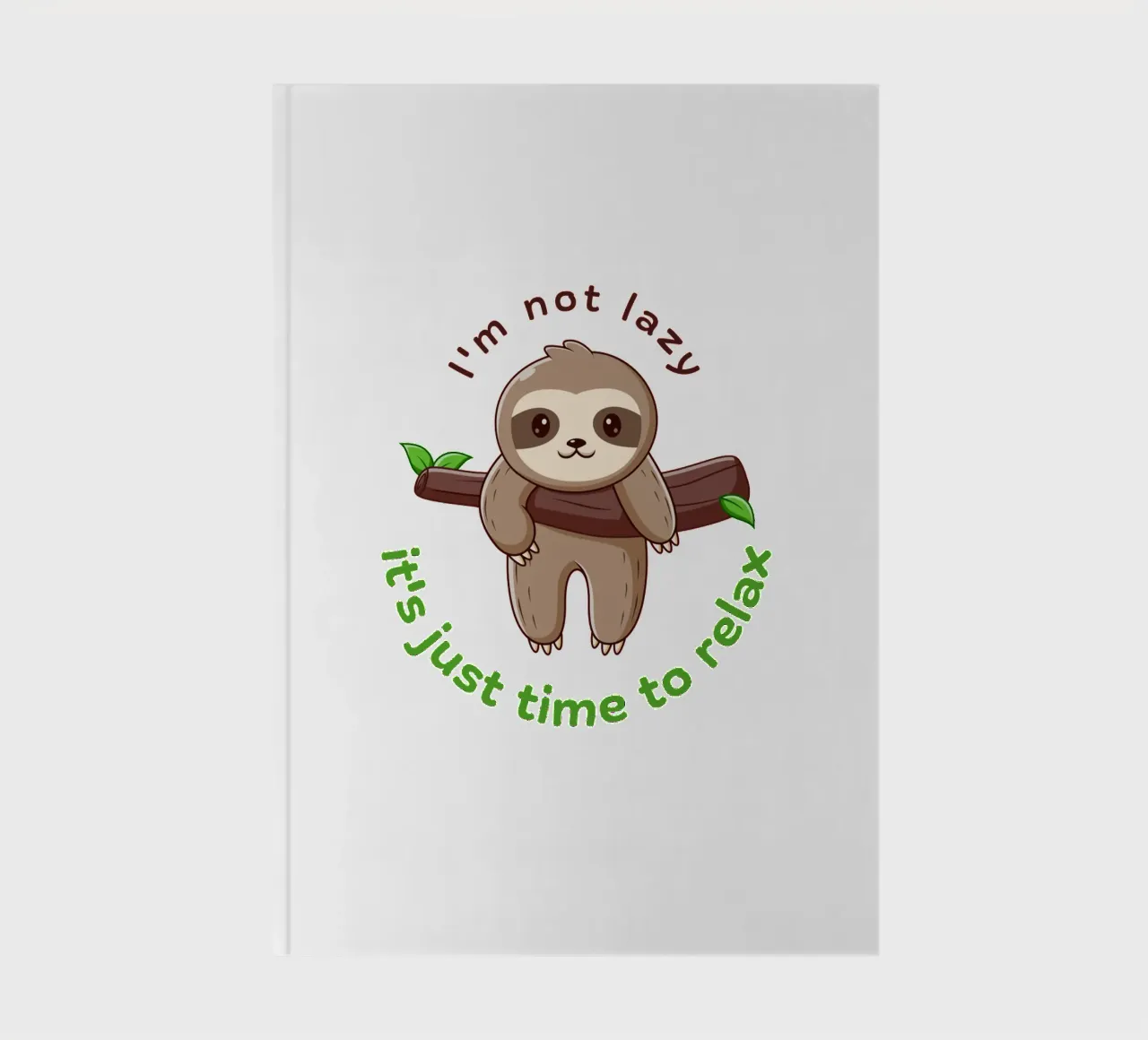 Ich bin nicht faul Notizbuch von khoailang