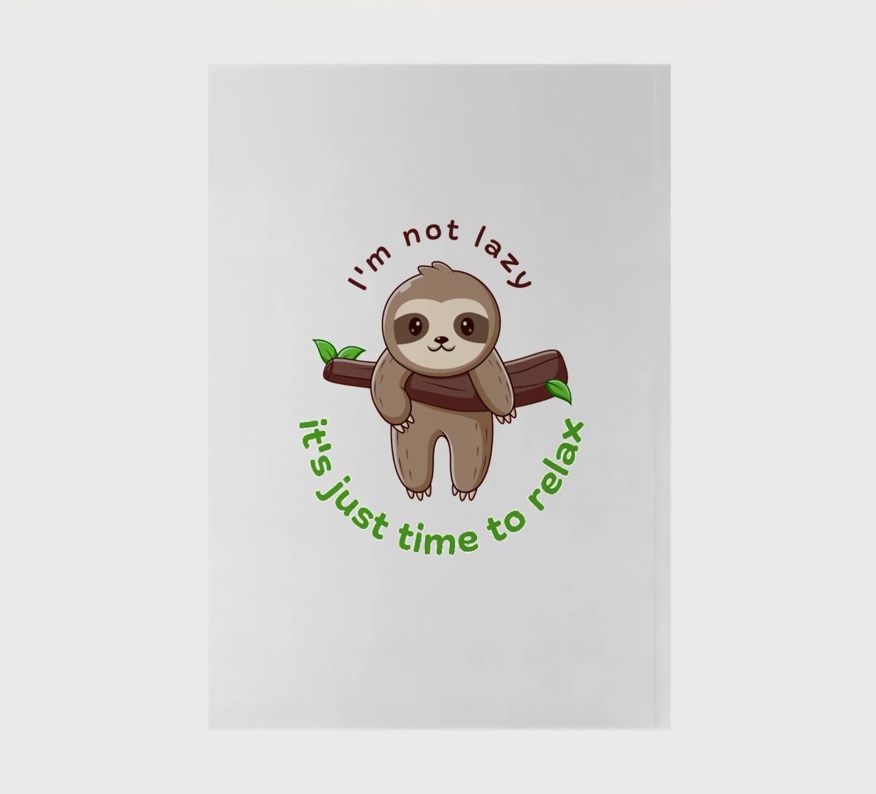 Im not lazy notebook by khoailang