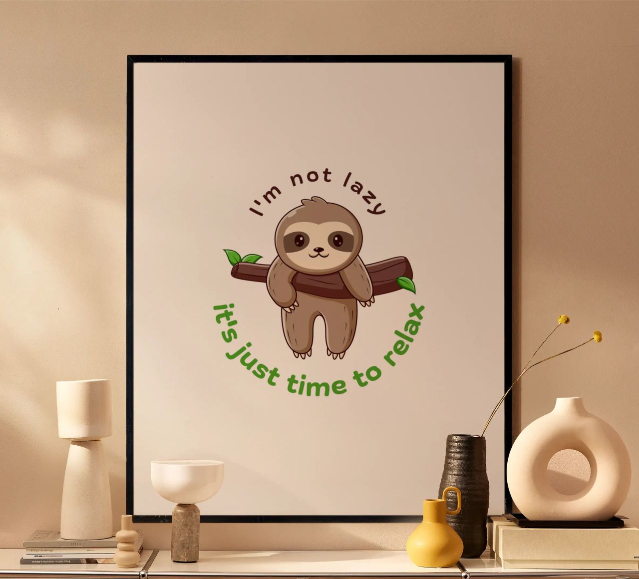 Im not lazy hahnemühle by khoailang