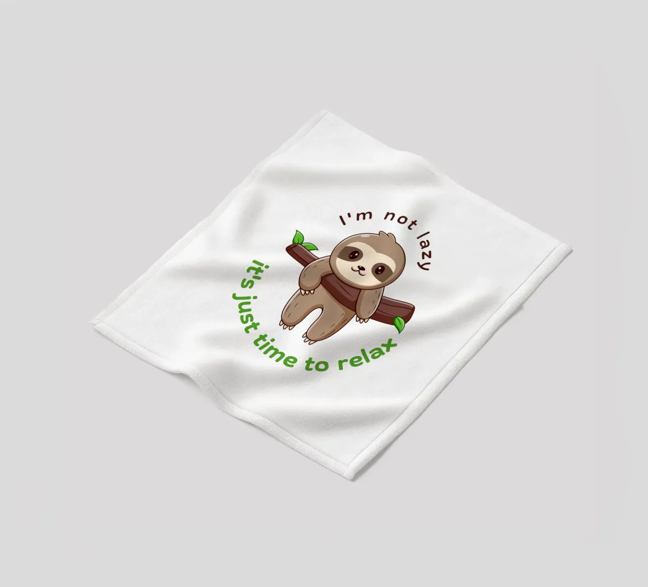 Im not lazy fleece blanket by khoailang