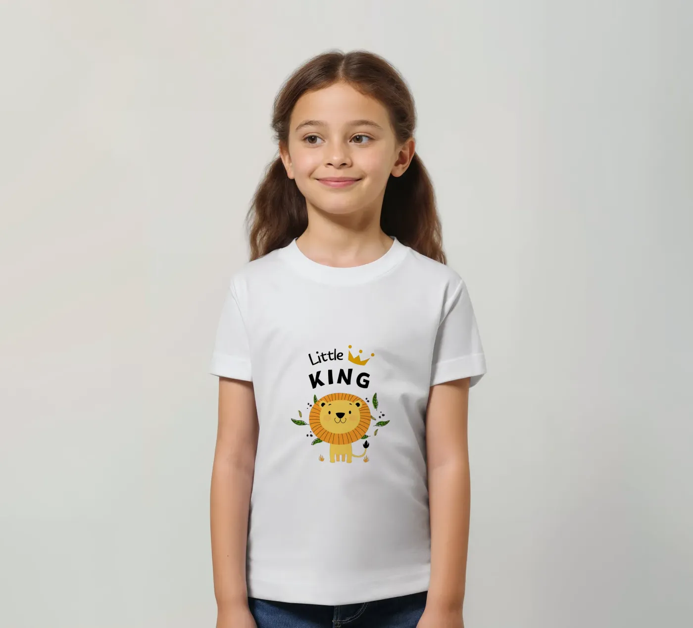 piccolo re t-shirt bambini da khoailang