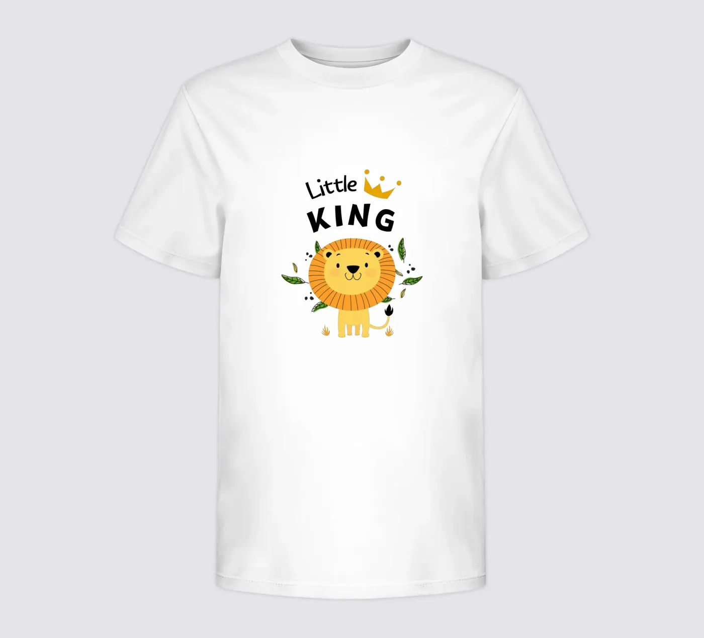 piccolo re t-shirt bambini da khoailang