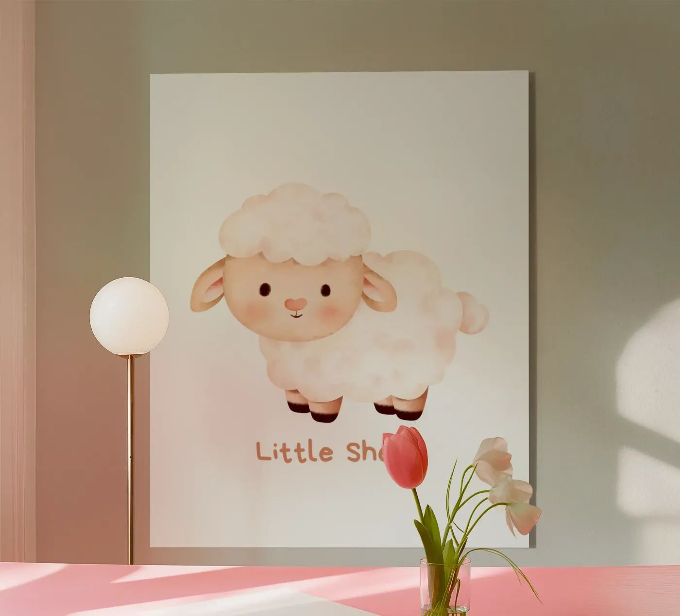 little sheep plexiglas de khoailang