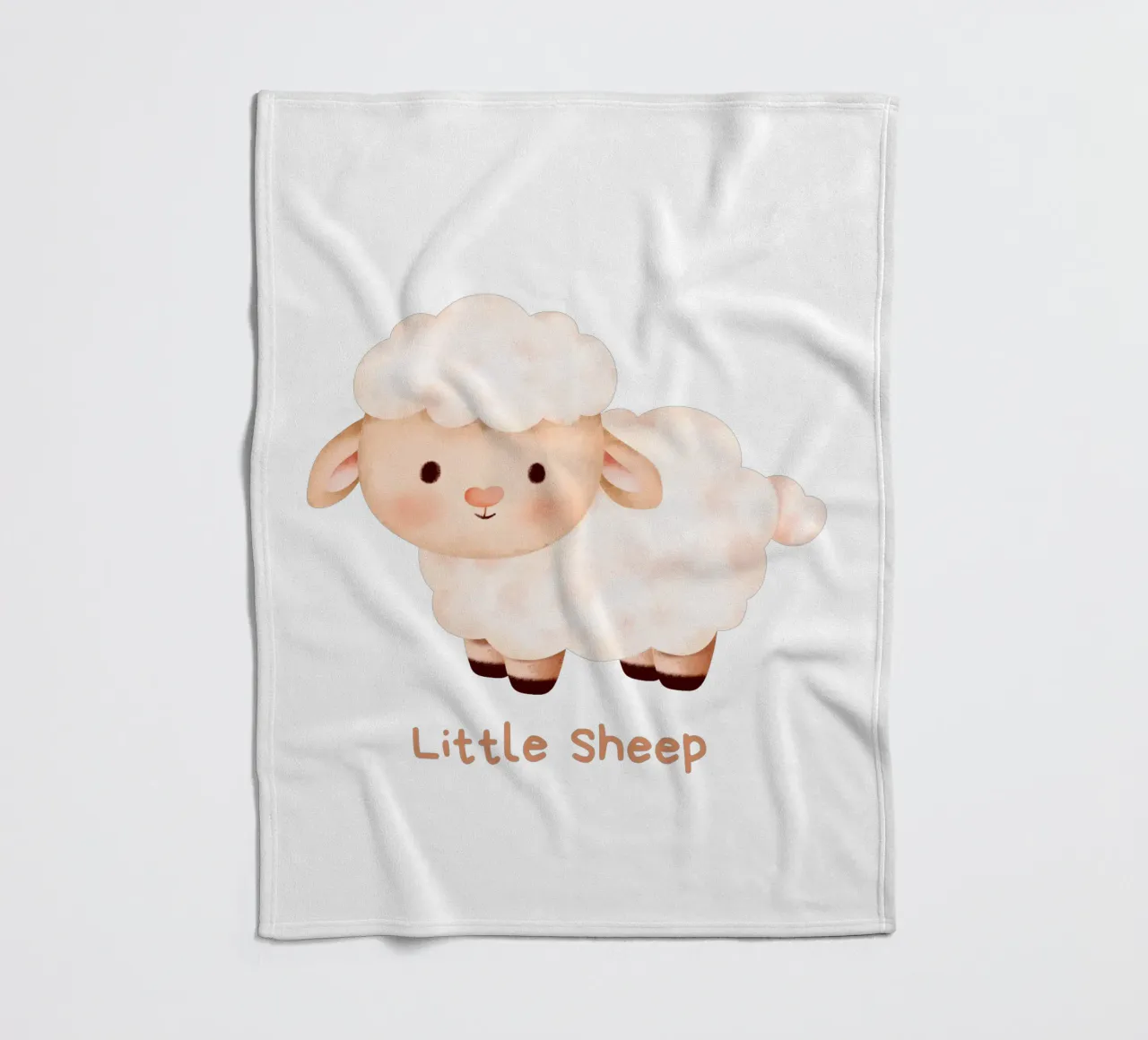 schaapjes fleecedeken van khoailang