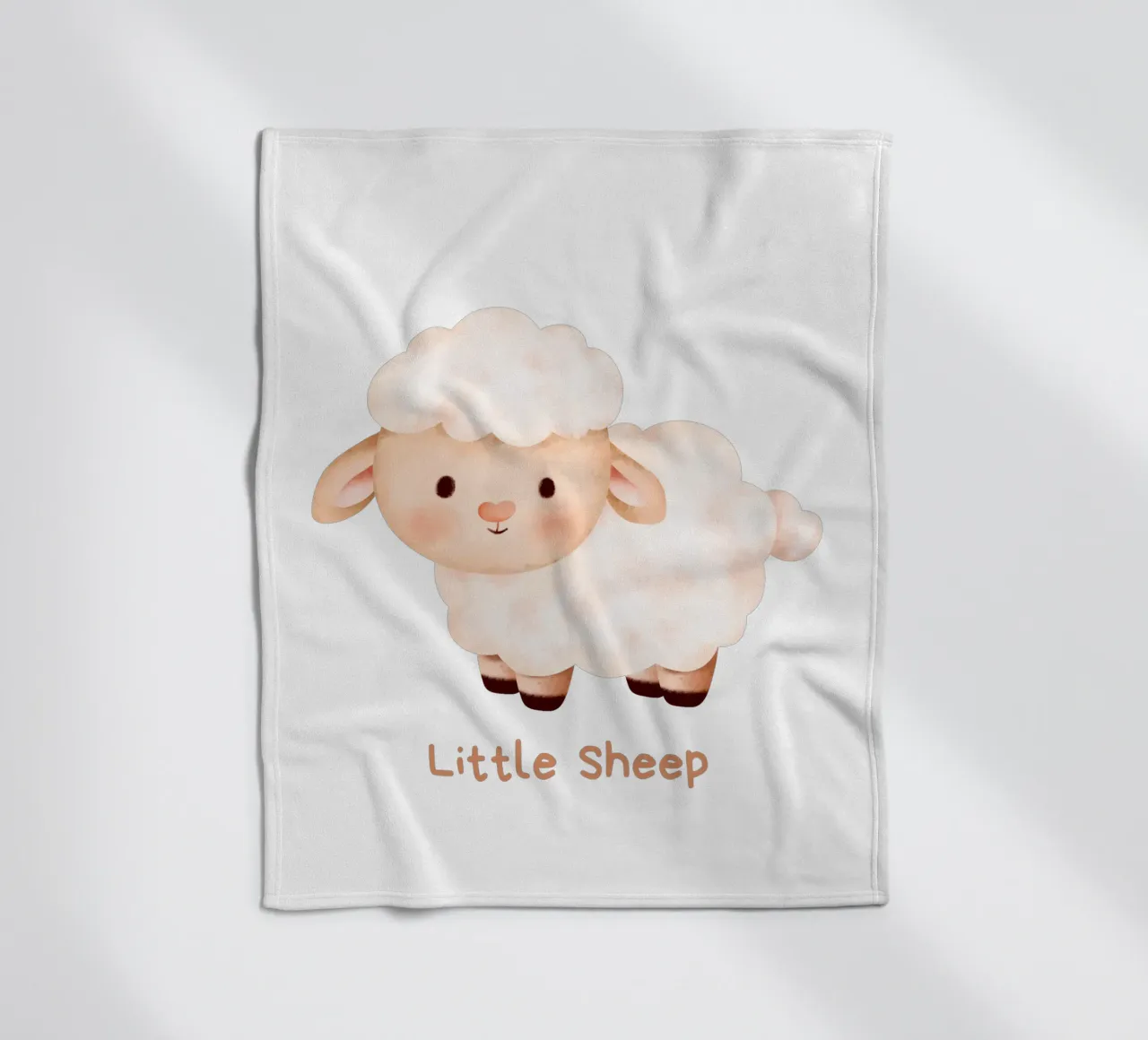 schaapjes fleecedeken van khoailang