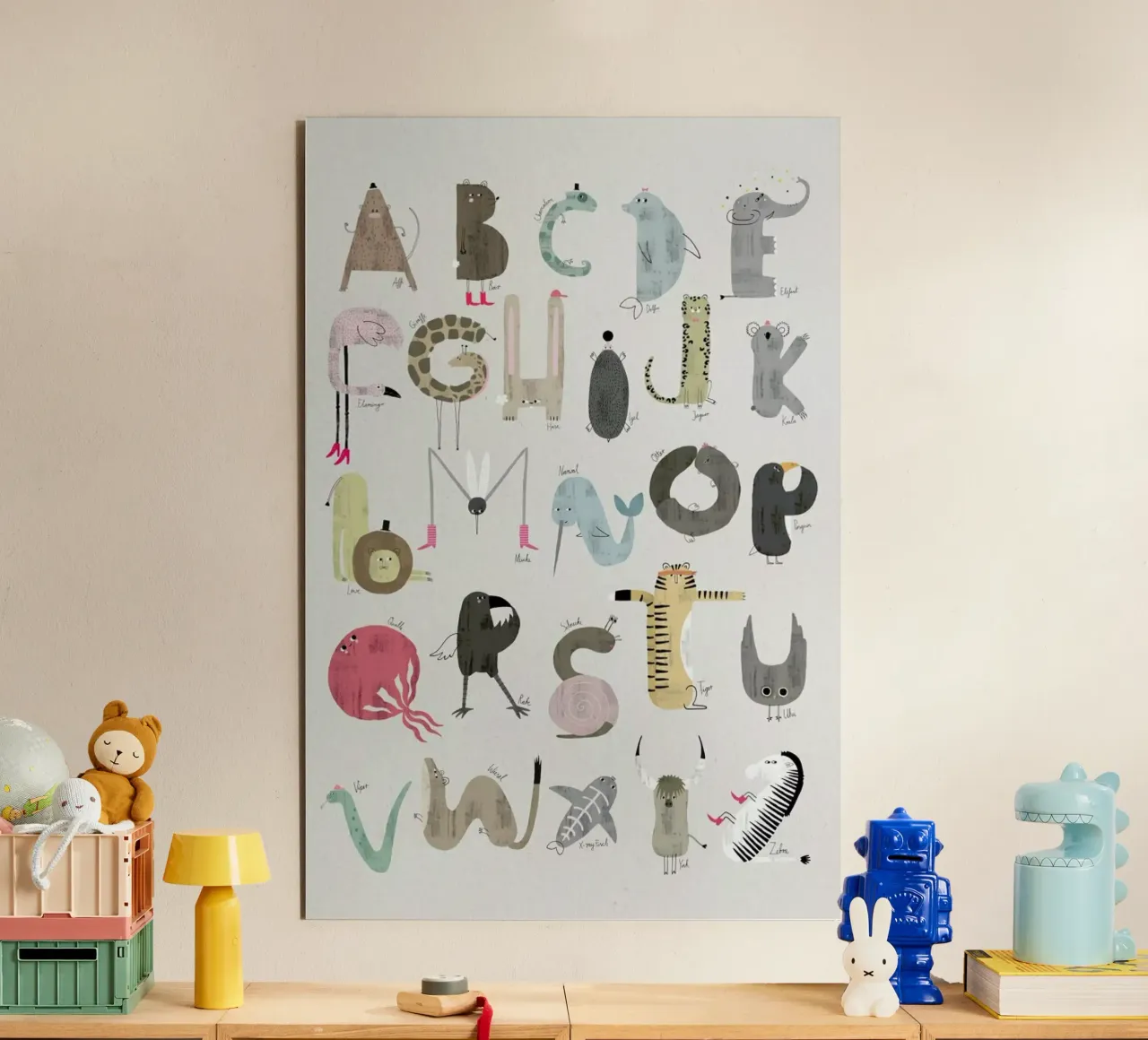 ABC Kids alu dibond de typealive
