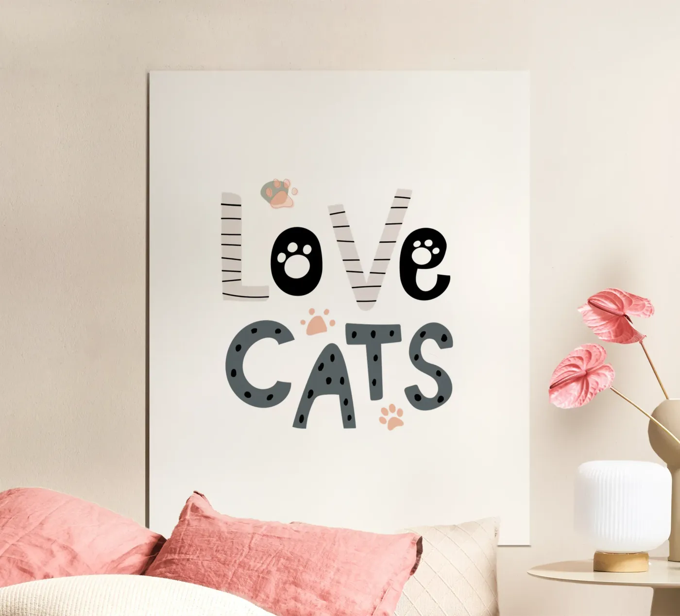 liefdes kat poster van khoailang