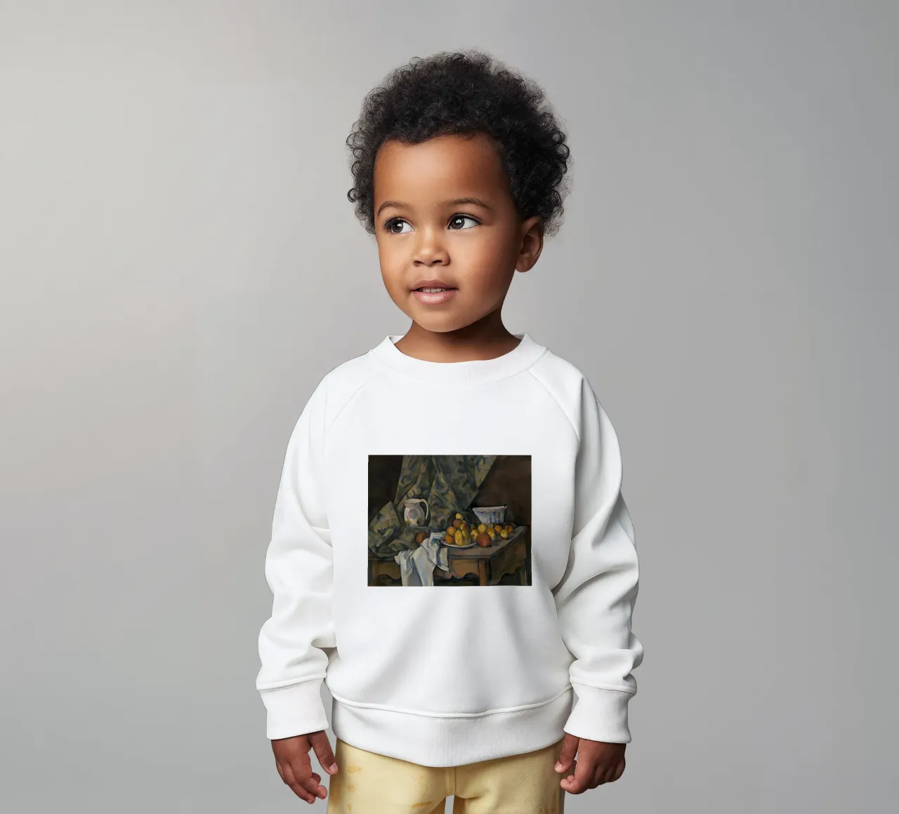 Paul Cézanne, Stilleben mit Äpfeln und Pfirsichen Baby Sweatshirt von William Store