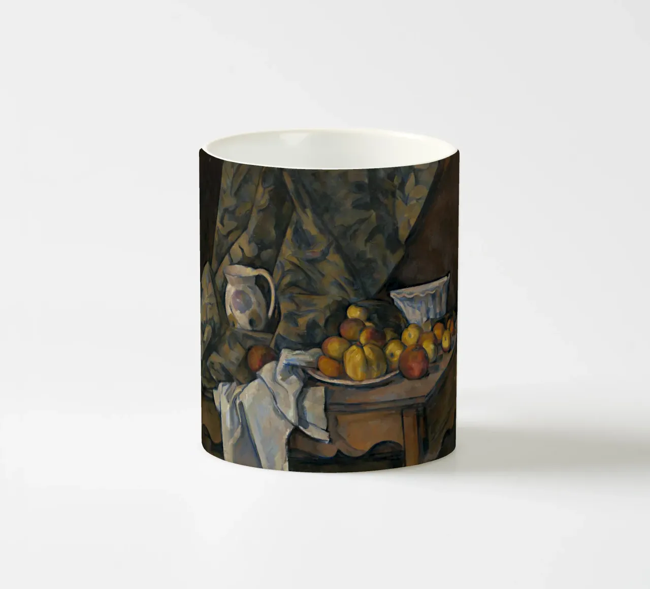 Paul Cézanne, Stilleven met appels en perziken keramische mok van William Store