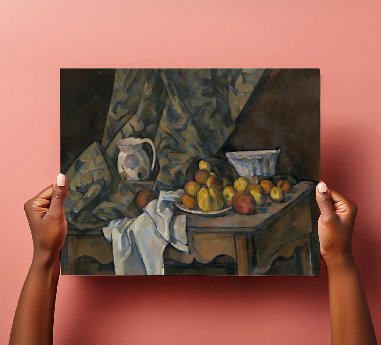 Paul Cézanne, Nature morte aux pommes et aux pêches planche autocollant de William Store