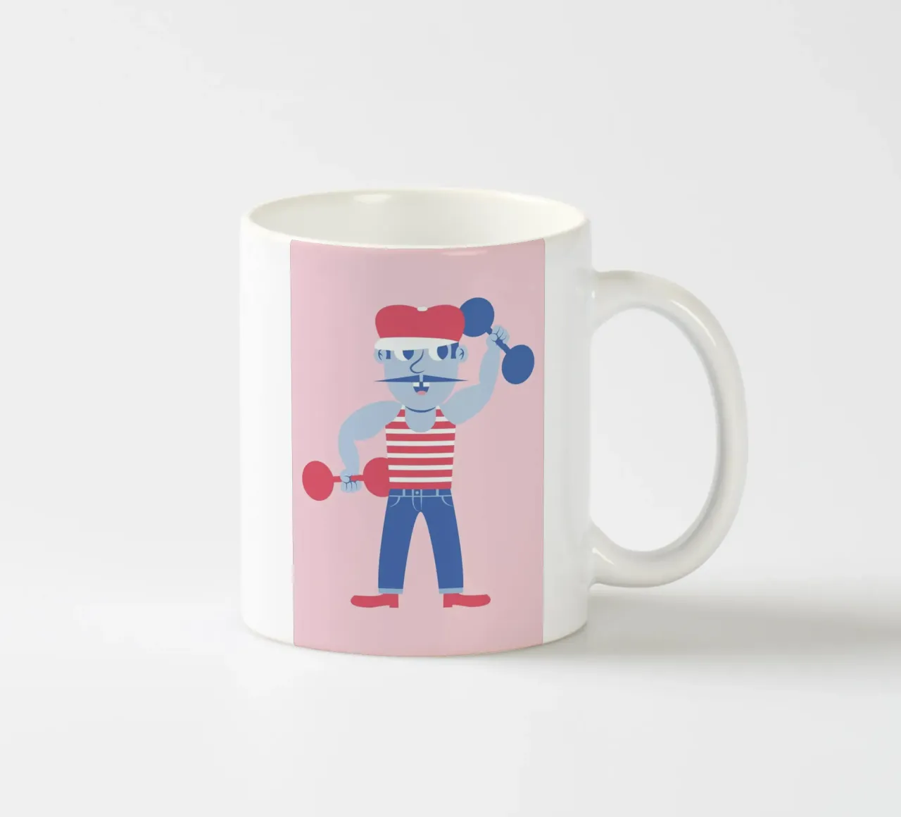 Mr. Fernand tazza in ceramica da The Poster Kid
