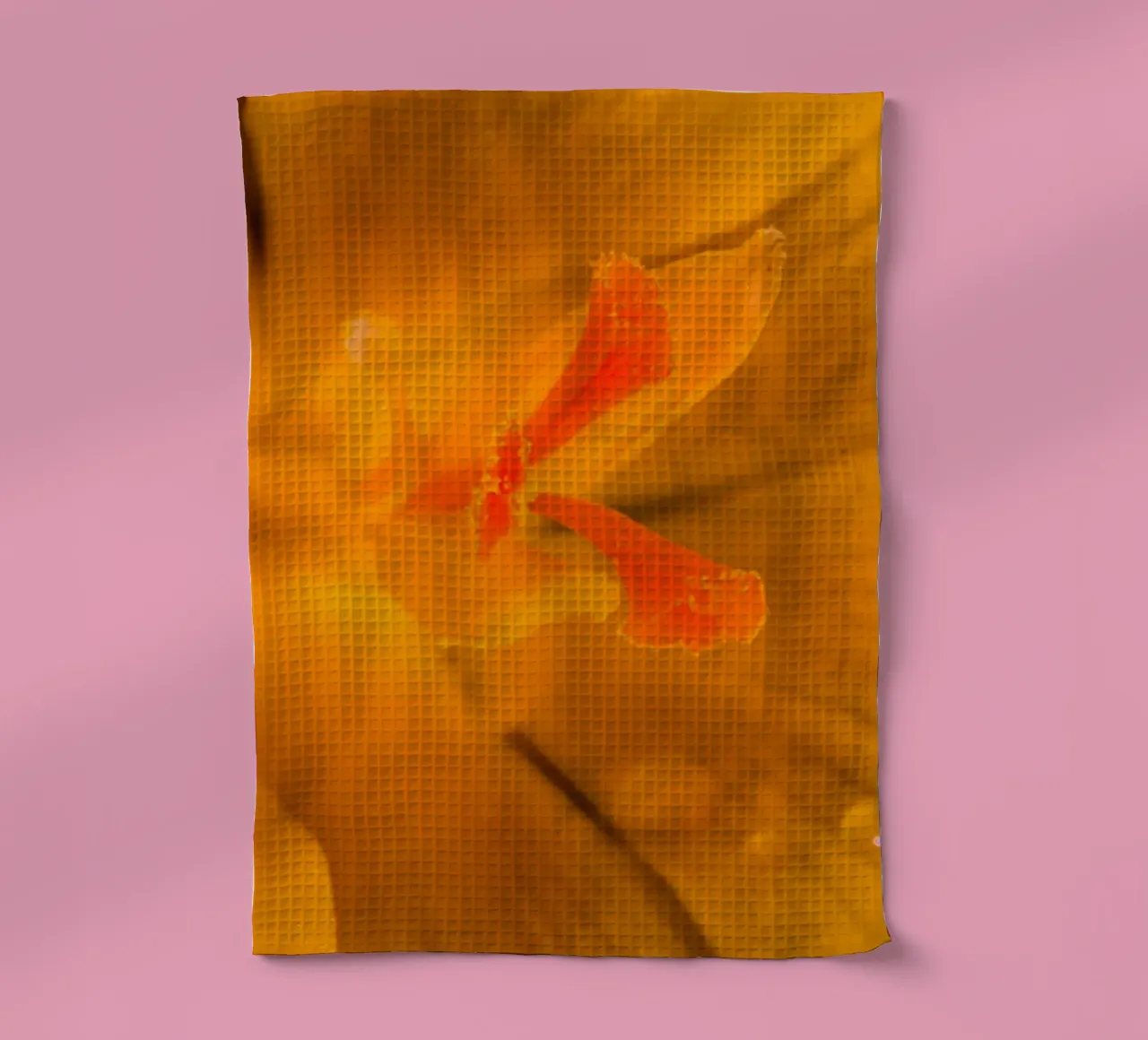 Tige de fleur d'un crocus jaune torchon de Marcus Beckert | Fotografie