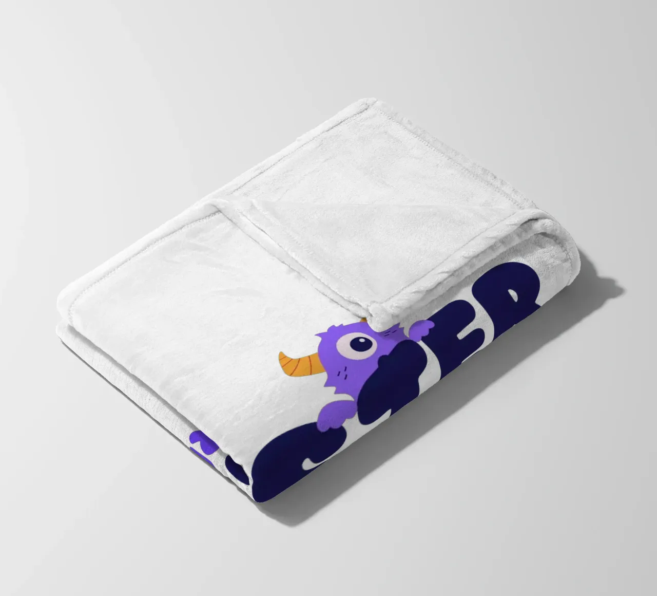 monster is my friend fleece blanket by khoailang