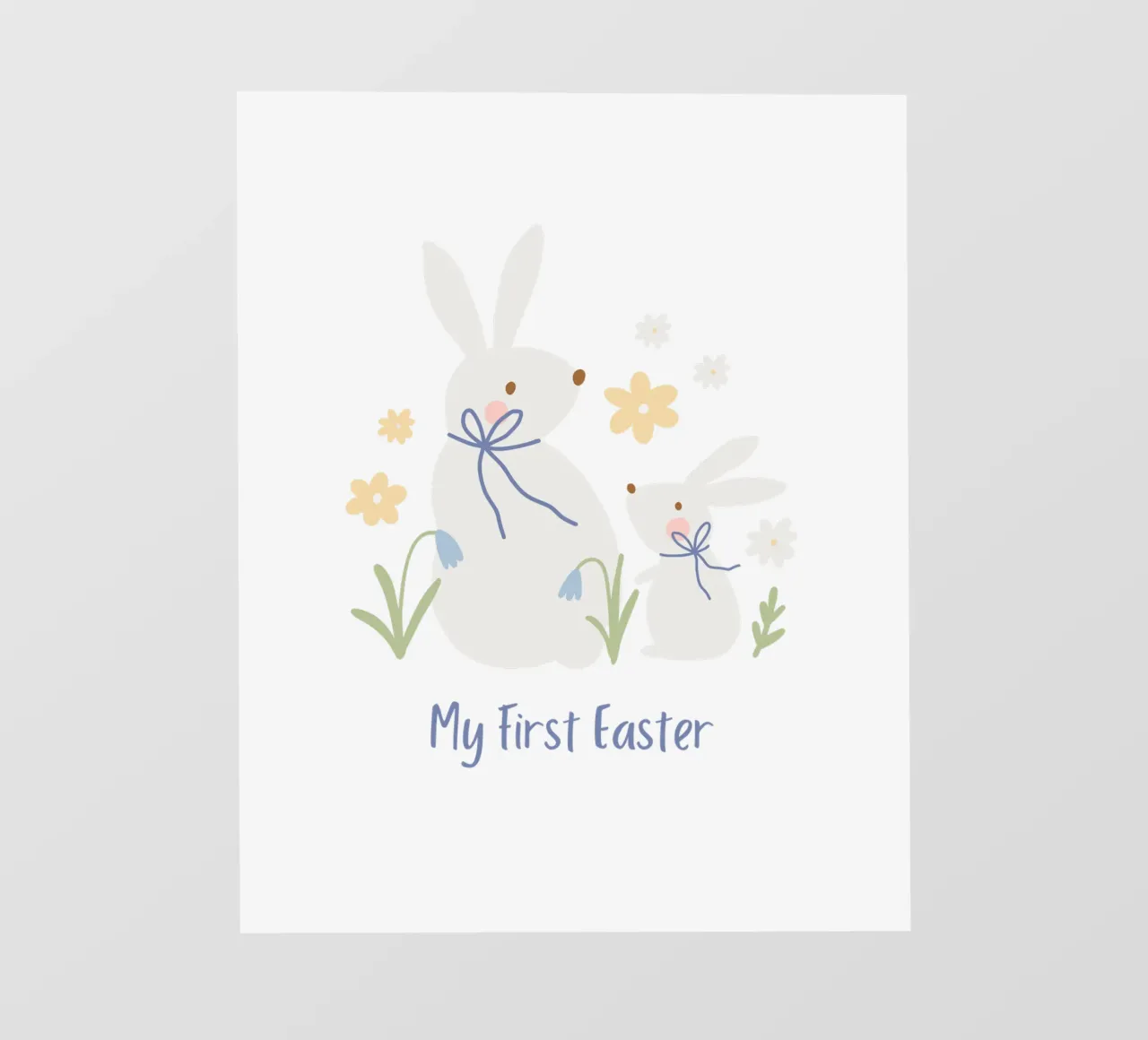 my first easter fotobehang van khoailang