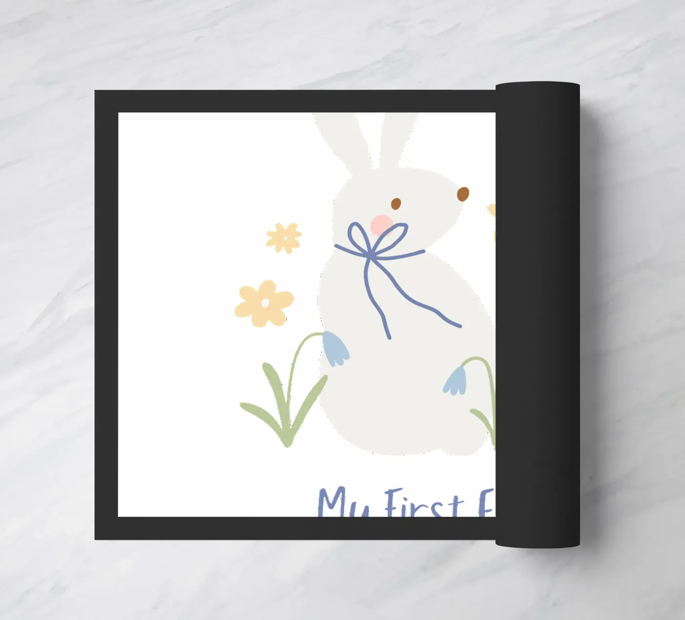 my first easter doormat by khoailang