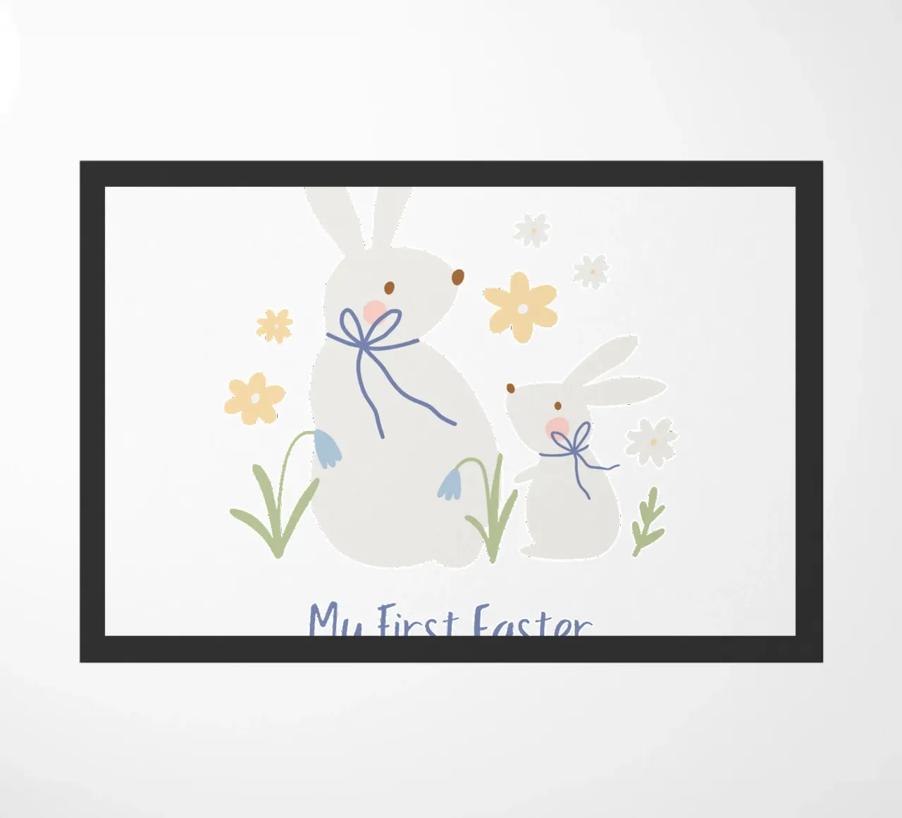 my first easter Fußmatte von khoailang