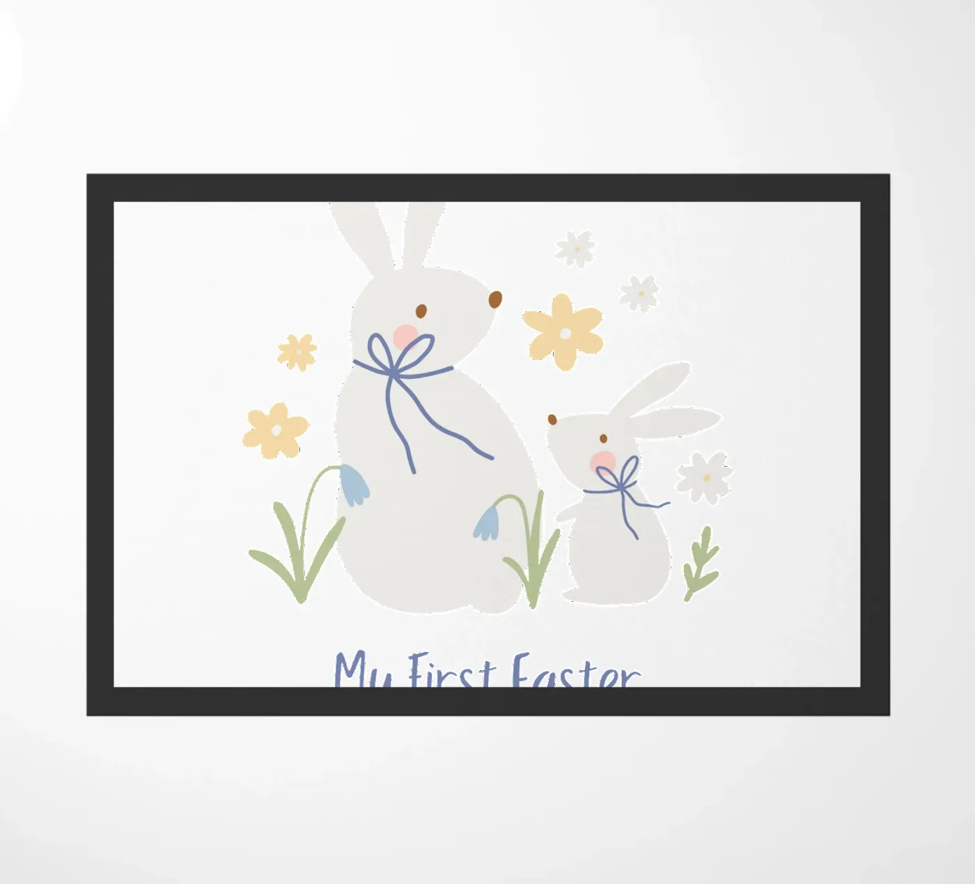 my first easter doormat by khoailang